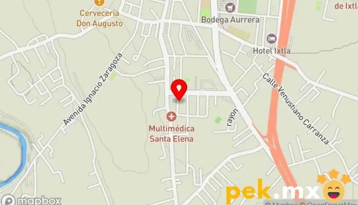mapa de SERVICIO DE ASISTENCIA AUTOMOTRIZ PALMERO Taller mecánico en Ixtlahuaca de Rayón