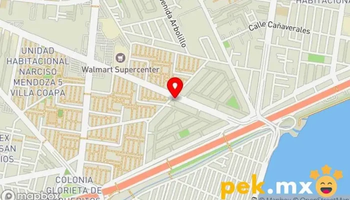 mapa de Servicio de plomería y electricidad Electricista en Tlalpan, Ciudad de México