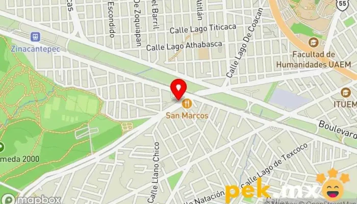 mapa de Servicio Eléctrico Automotriz 