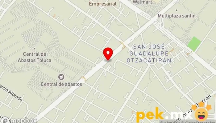 mapa de Servicio Eléctrico Automotriz El Ángel Taller de reparación de automóviles, Oficinas de empresa en San Mateo Otzacatipan
