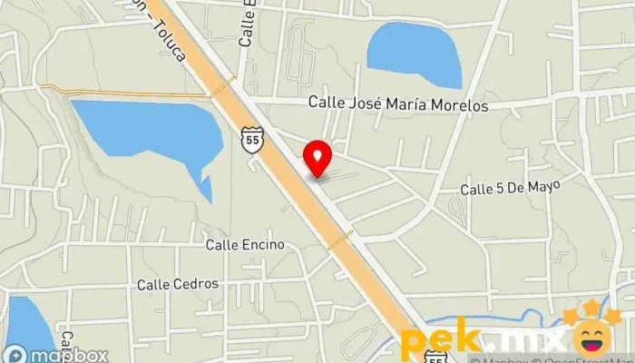 mapa de servicio eléctrico automotriz “el Bora” Taller de reparaciones eléctricas en Toluca de Lerdo