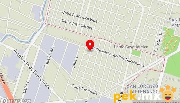 mapa de Servicio Eléctrico Automotriz El Jarocho Servicio de reparación de sistemas eléctricos para automóviles en Naucalpan de Juárez