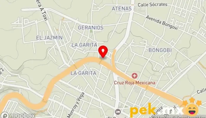 mapa de Servicio Electrico Automotriz Espinosa Taller de reparación de automóviles en Atlacomulco de Fabela