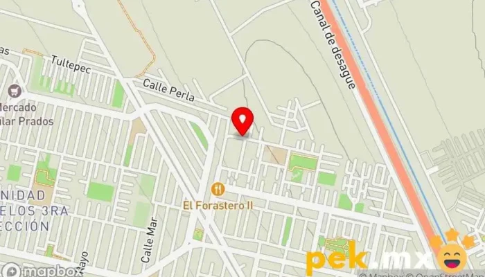 mapa de Servicio Eléctrico Automotriz Estrada Servicio de reparación de sistemas eléctricos para automóviles, Taller de reparación de motos en Tultitlán de Mariano Escobedo