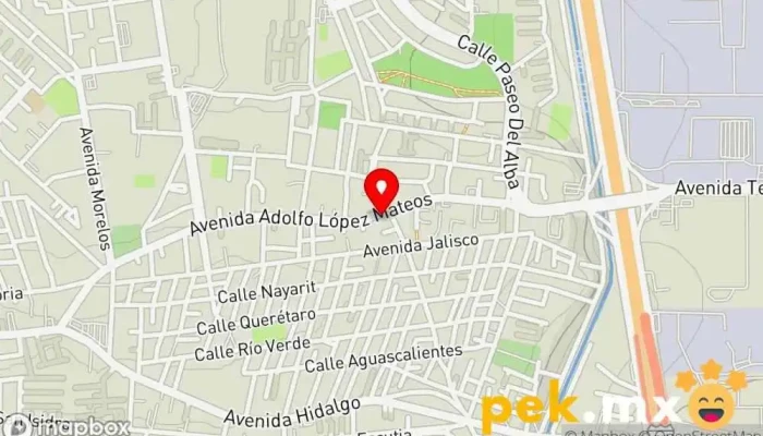 mapa de Servicio Electrico Automotriz HI-TEC Servicio de reparación de sistemas eléctricos para automóviles en Cuautitlán Izcalli