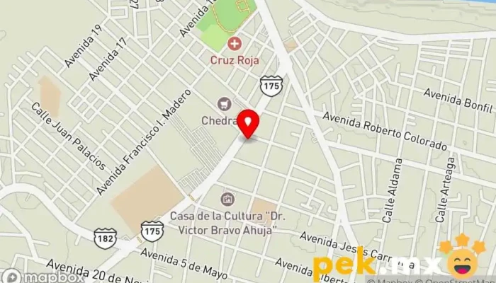 mapa de Servicio Eléctrico Automotriz Jaime Servicio de reparación de sistemas eléctricos para automóviles en San Juan Bautista Tuxtepec