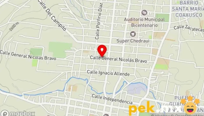 mapa de servicio electrico automotriz Taller de automóviles en Capulhuac de Mirafuentes