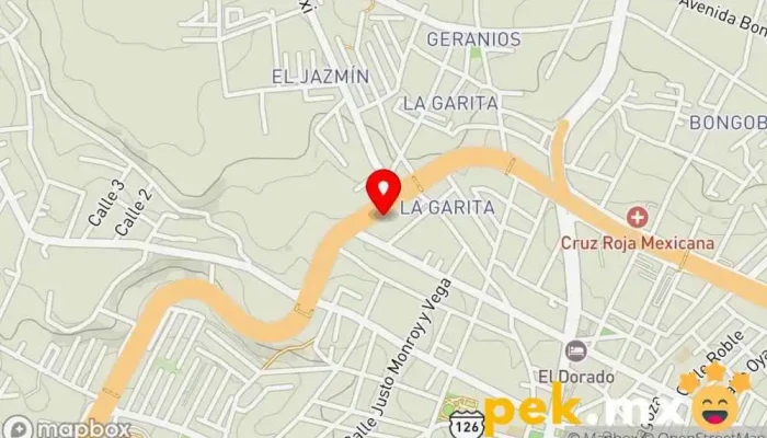 mapa de Servicio Electrico Automotriz 