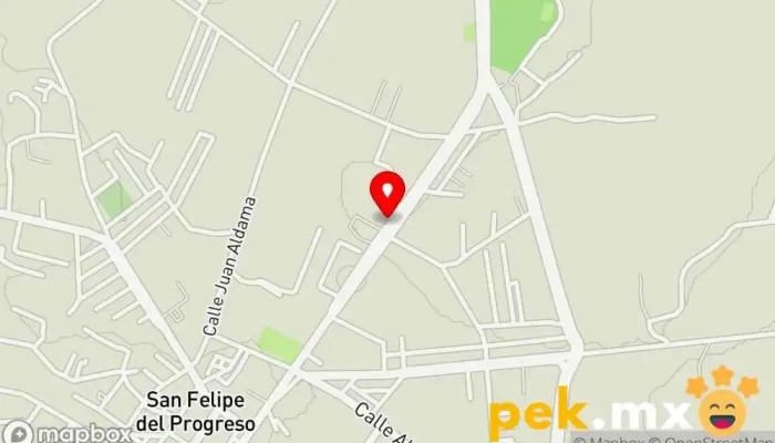 mapa de Servicio Eléctrico Automotríz 