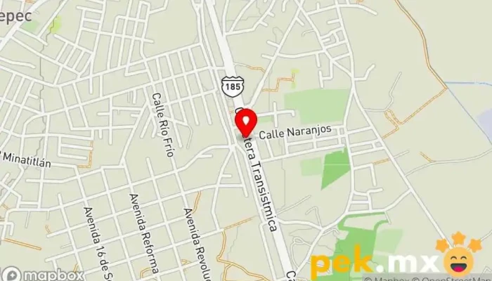 mapa de servicio electrico automotriz Trino Servicio de reparación de sistemas eléctricos para automóviles en Santo Domingo Tehuantepec