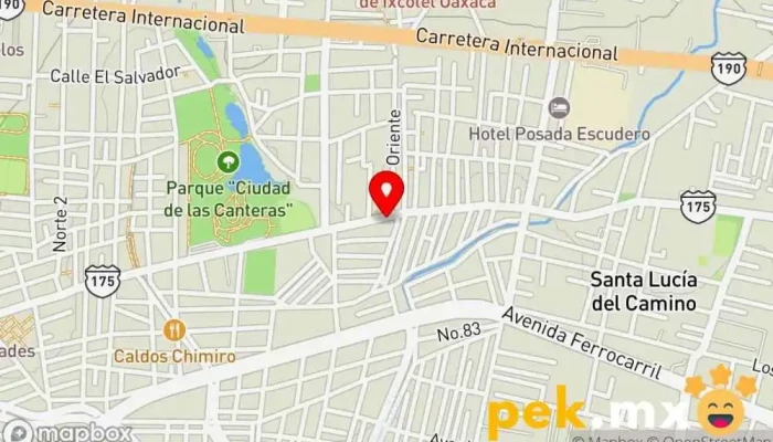 mapa de Servicio Electrico Edgar Servicio de reparación de sistemas eléctricos para automóviles en Santa Lucía del Camino