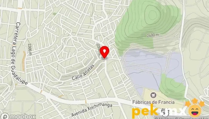 mapa de Servició Eléctrico El 