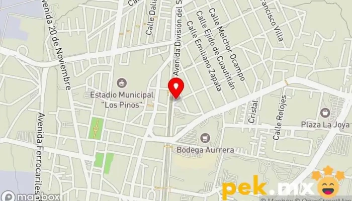mapa de SERVICIO ELECTRICO LOPEZ Taller de reparación de automóviles en Cuautitlán