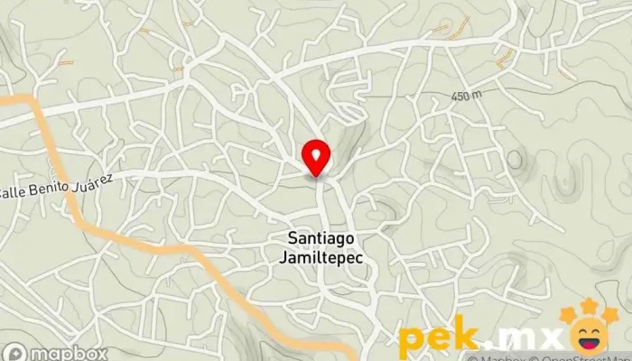mapa de Servicio Eléctrico Taller de reparación de automóviles en Santiago Jamiltepec