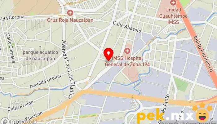 mapa de Servicio Electrico Osorio Servicio de reparación de sistemas eléctricos para automóviles en Naucalpan de Juárez