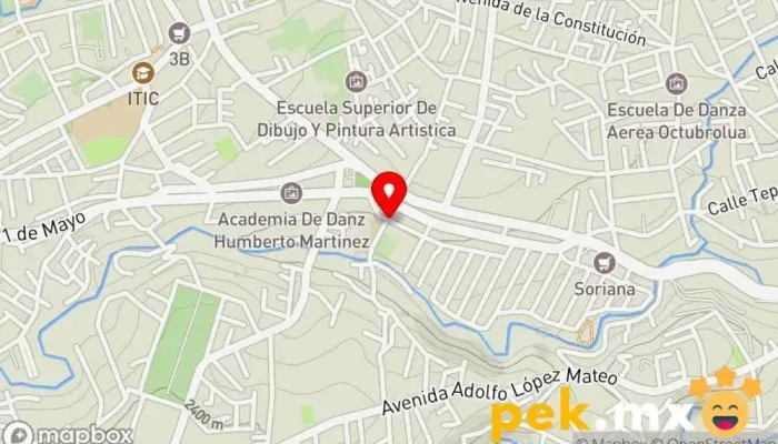 mapa de Servicio Electrico Pérez Servicio de reparación de sistemas eléctricos para automóviles en Cdad. Nicolás Romero