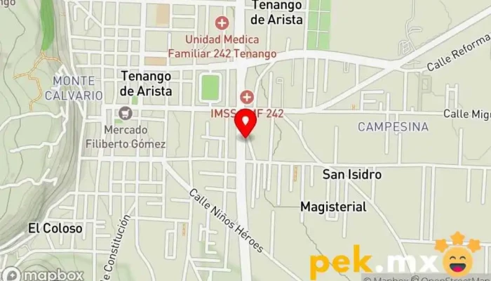 mapa de Servicio Electrico 