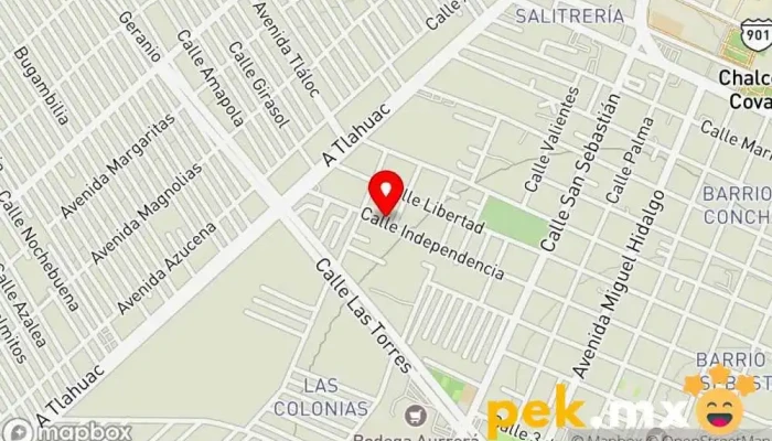 mapa de Servicio Eléctrico y Cerrajería Anayansi Servicio de reparación de sistemas eléctricos para automóviles en Chalco de Díaz Covarrubias