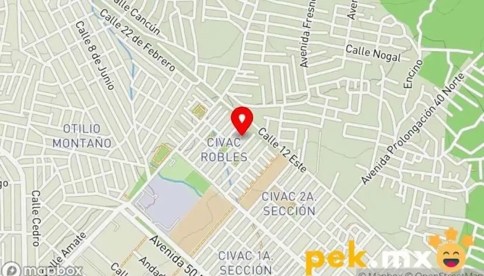 mapa de Servicio Eléctrico y Mantenimiento Industrial Electricista en Cuernavaca