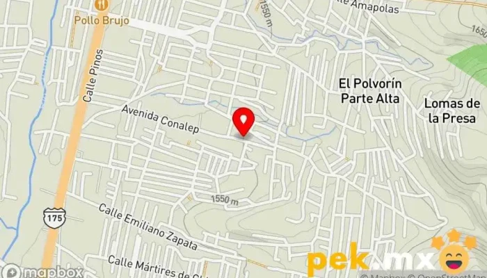 mapa de Servicio Electrico Y Mecanica Automotriz 