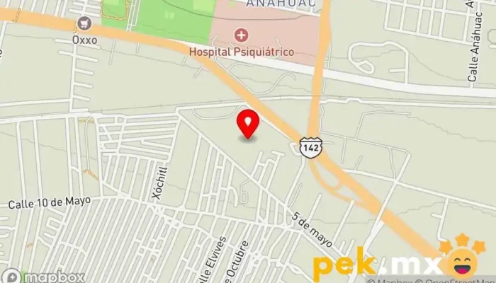 mapa de Servicio eléctrico y mecánico 