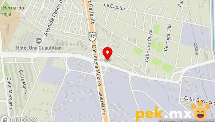 mapa de Servicio Electromecánico Águila S.A. DE C.V. Tienda de neumáticos, Servicio de reparación de sistemas eléctricos para automóviles, Taller mecánico en Cuautitlán Izcalli