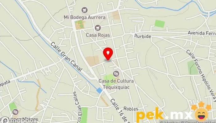 mapa de Servicio Electrónico 