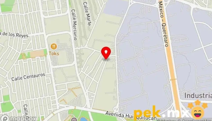 mapa de Servicio Quiroz Electricista en Cuautitlán Izcalli