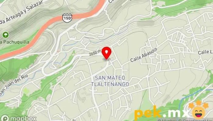 mapa de Servicio Santillan Cerrajero en Cuajimalpa de Morelos, Ciudad de México