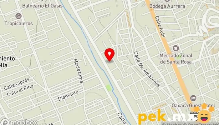 mapa de Servicios de Electronicos y Mecanica e Ingenieria Taller mecánico en San Jacinto Amilpas