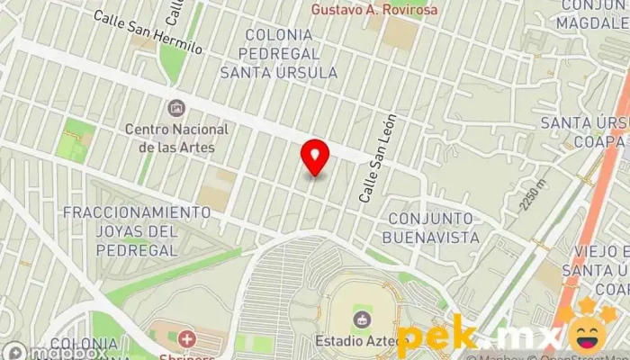mapa de Servicios de mantenimiento (Herreria, Plomeria,Electricidad,Carpinteria) Persona de mantenimiento en Coyoacán, Ciudad de México