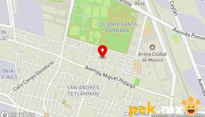 mapa de Servicios de plomería y electricidad Servicio de instalación eléctrica en Azcapotzalco, Ciudad de México