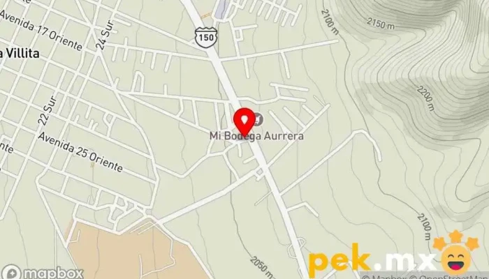mapa de Servicios de plomeria y electricidad. Servicios de diseño en Tecamachalco