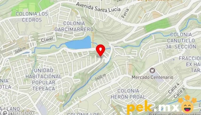 mapa de Servicios de Proyectos E Int. Electromecanicas Electricista en Álvaro Obregón, Ciudad de México
