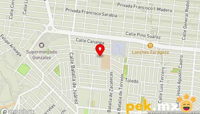 mapa de Servicios eléctricos y electromecánicos profesionales Electricista en Juárez