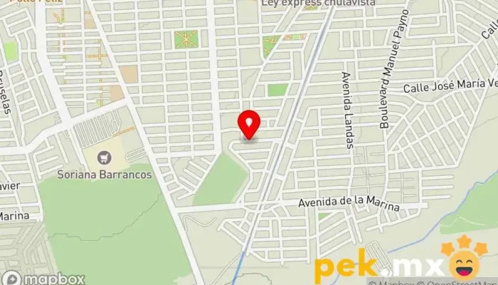 mapa de Servicios Galindo. Electricidad ,Herreria,reparacion y mantenimiento de a/a y Minisplit Herrero, Compañía eléctrica en Culiacán Rosales
