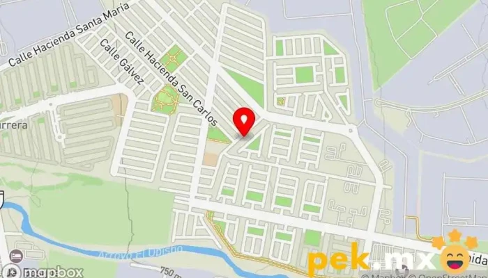 mapa de Servicios generales residenciales eléctrico MATA Electricista en Cdad. Santa Catarina