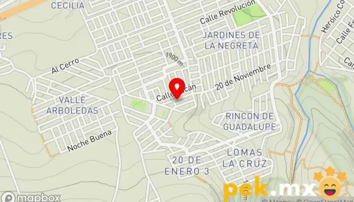 mapa de SERVICIOS PLOMERO ELÉCTRICO LIRA Electricista en Santiago de Querétaro