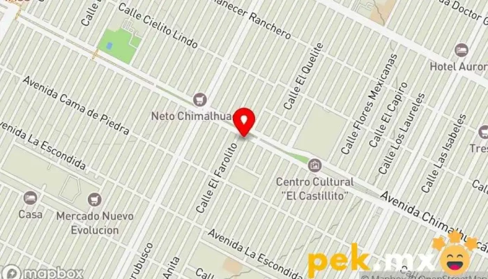 mapa de Servired Electricista en Cdad. Nezahualcóyotl
