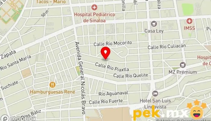 mapa de SéSolar  en Culiacán Rosales