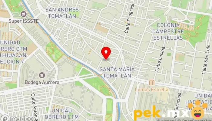mapa de SIEG MT Servicio de instalación eléctrica en Iztapalapa, Ciudad de México