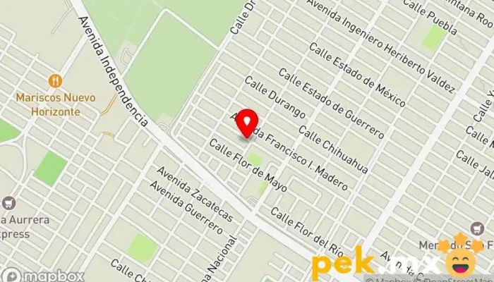 mapa de Sim Refrigeracion Y Electricidad Oficinas de empresa en Los Mochis