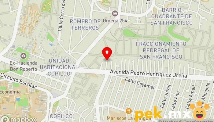 mapa de Sistema Electrico De Potencia Comp Sa De Cv Electricista en Ciudad de México