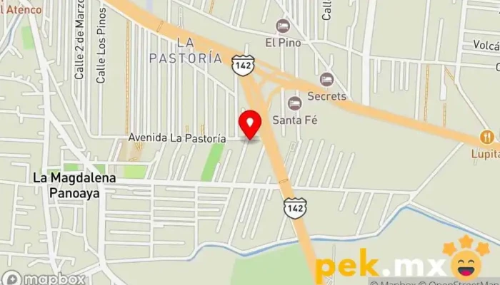 mapa de Sistemas de Integración, Ingeniería y Soluciones Eléctricas, S.A. de C.V. Electricista en La Magdalena Panoaya