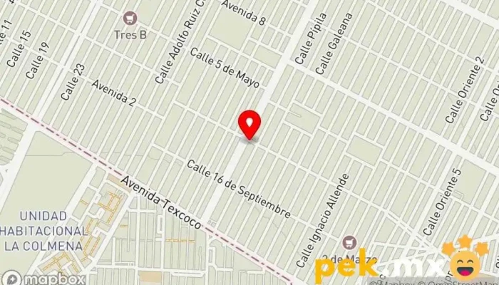mapa de SL pro Lighting-Electrica, Iluminación y Alumbrado Público-Hidamex Compañía eléctrica en Cdad. Nezahualcóyotl