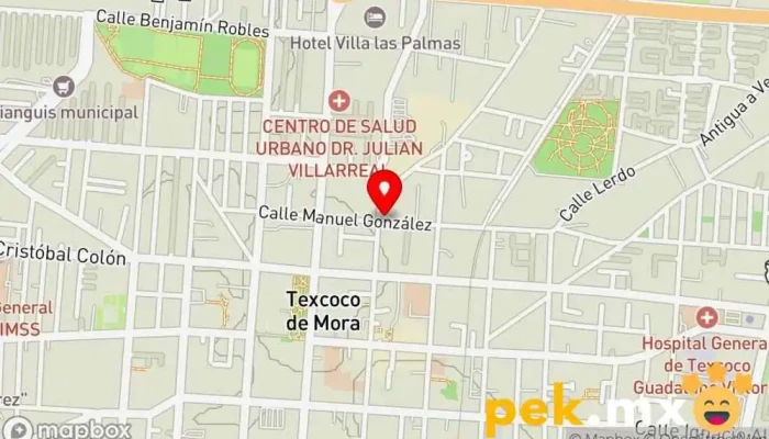 mapa de Smart Energy Electricista en Texcoco de Mora