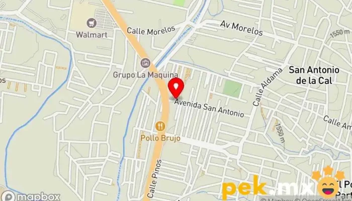 mapa de SOLARMAR Empresa de construcción, Asesor en San Antonio de la Cal