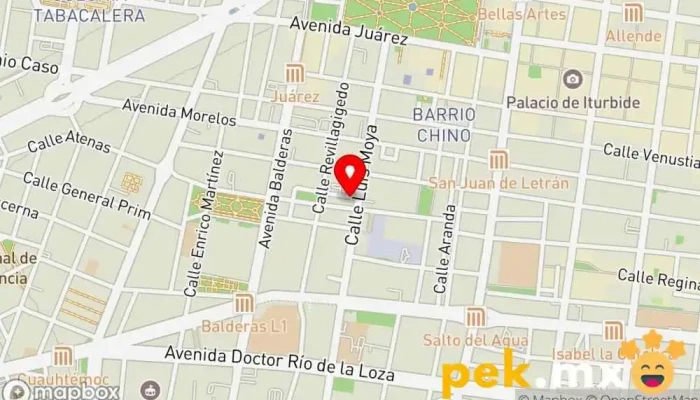 mapa de SOLUCIONES ELECTRICAS Electricista en Cuauhtémoc, Ciudad de México