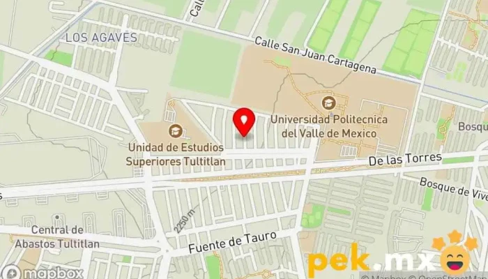 mapa de Soluciones Integrales CorCru Empresa de construcción, Proveedor de aluminio, Electricista, Tienda de cristales en Tultitlán de Mariano Escobedo
