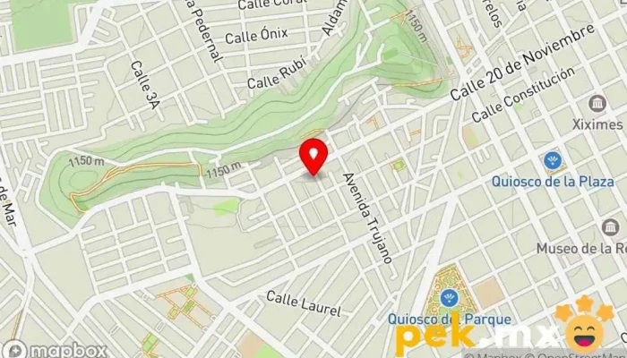 mapa de SOS Cerrajería Cerrajero en Gómez Palacio